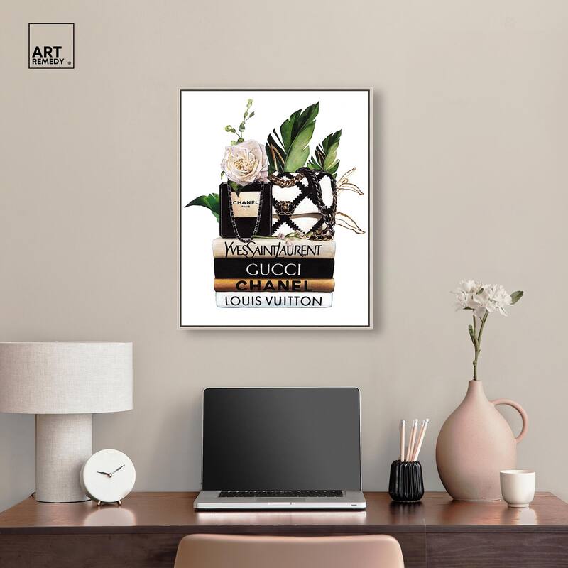 Luxury Stack Details Canvas by Art Remedy