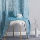 preview thumbnail 33 of 62, HLC.me Madison Faux Linen Textured Sheer Privacy Sun Light Filtering Window Grommet Thick Curtains Panels, Set of 2