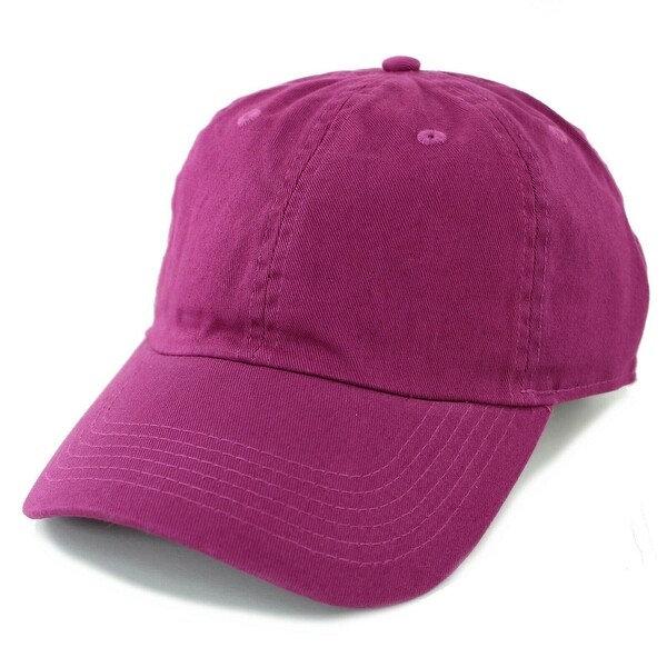 magenta hat