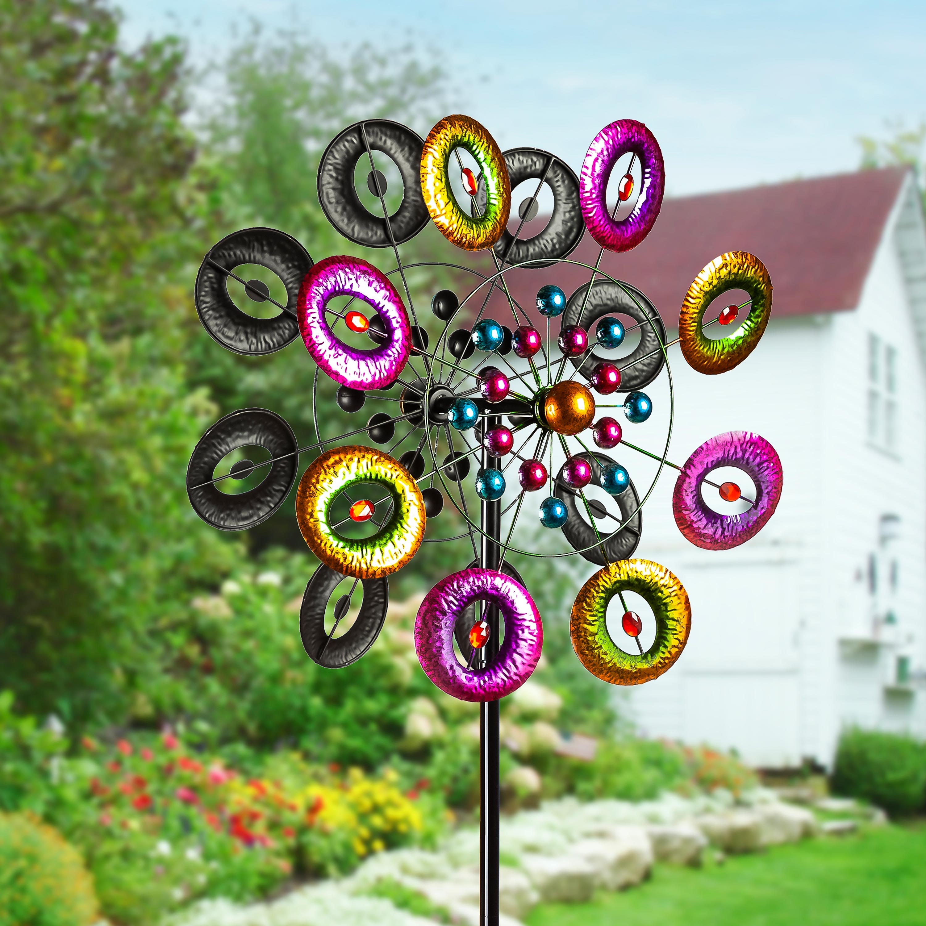 75 in. Musical Notes Metal Wind Spinner