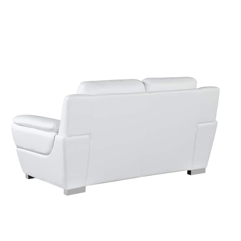 Genuine Leather Loveseat