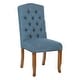 preview thumbnail 6 of 4, Jessica Fabric Tufted Dining Chair