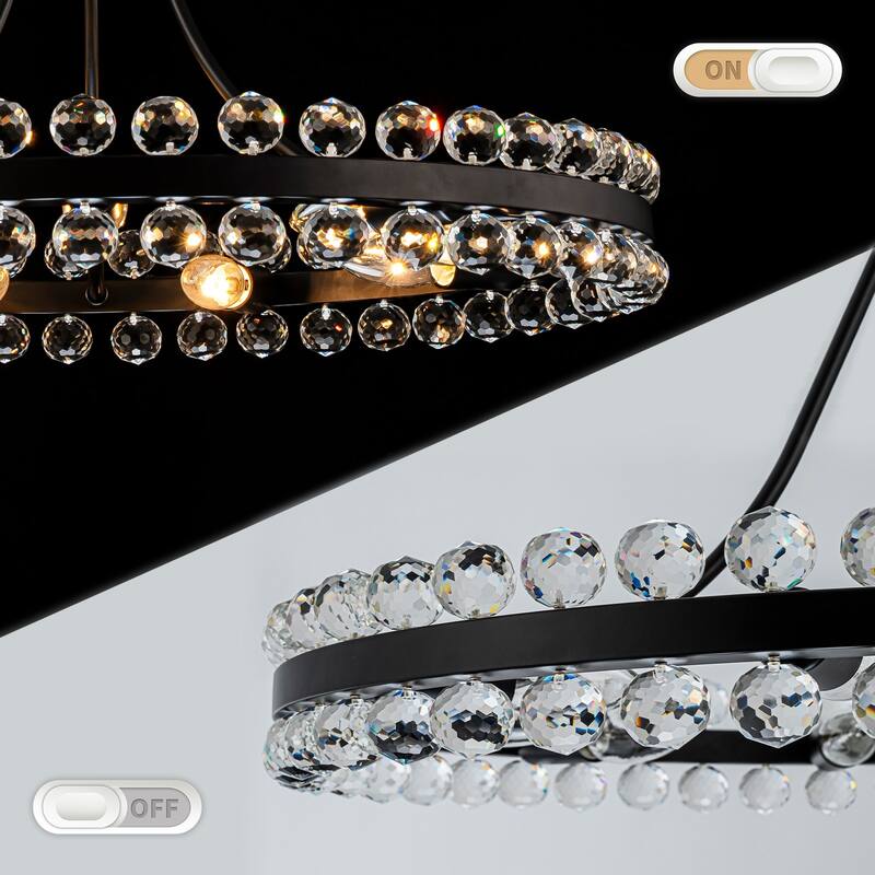 Starsky 4/9-Light Candle Style Wagon Wheel Chandelier