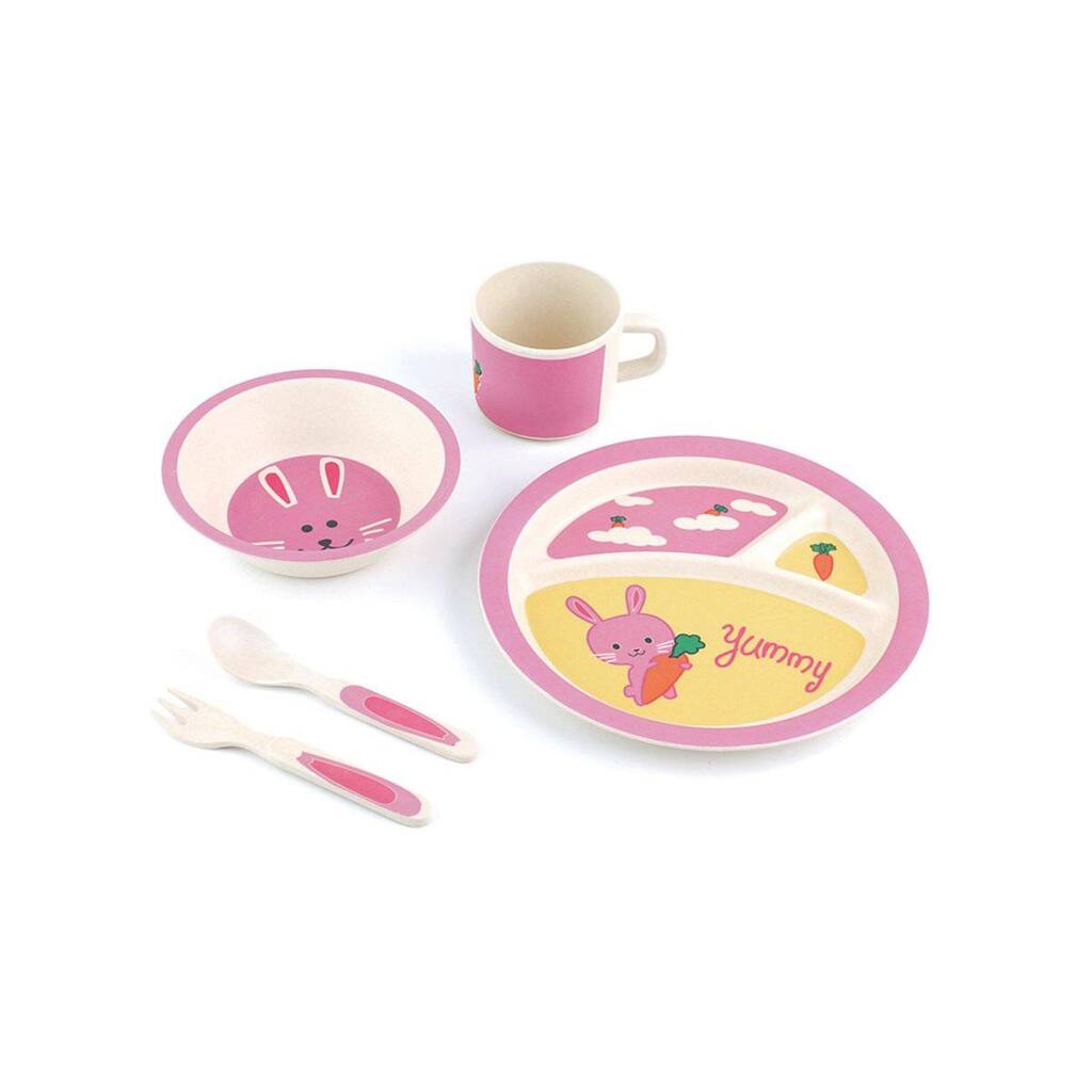 Kids dinnerware set Yummy Bunny