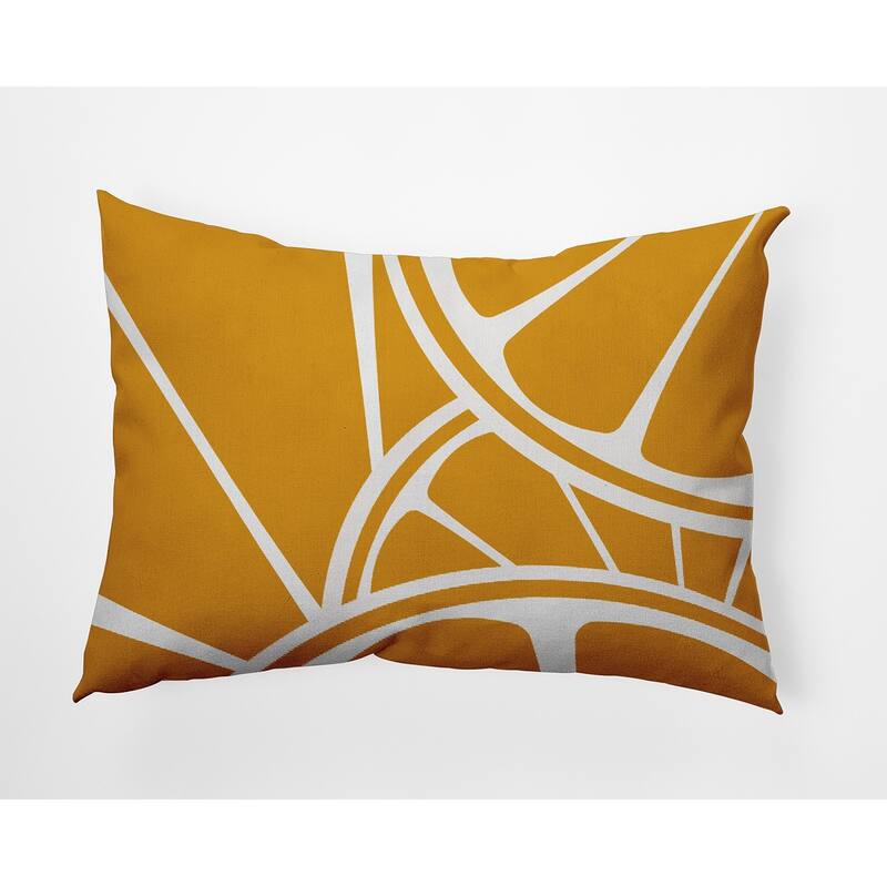 Fruit Wedges Decorative Throw Pillow - 14" x 20" - Mango