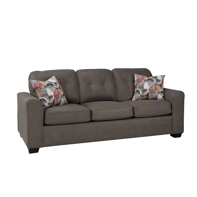 Cala Fabric Upholstered Sofa and Loveseat Set