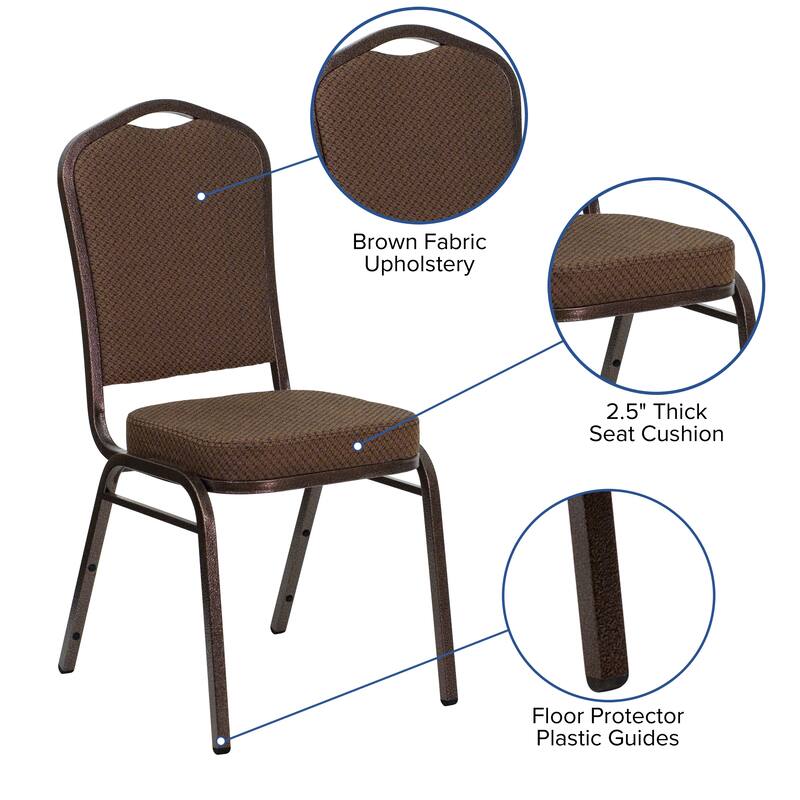 Crown Back Stacking Banquet Chair