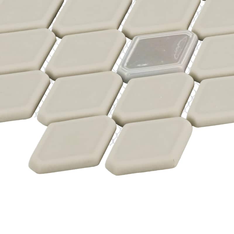 Daltile Starcastle 1.5" Elongated Hexagon Glass Wall Mosaic (15 PC Per Carton) (13.28 SQFT Per Carton)