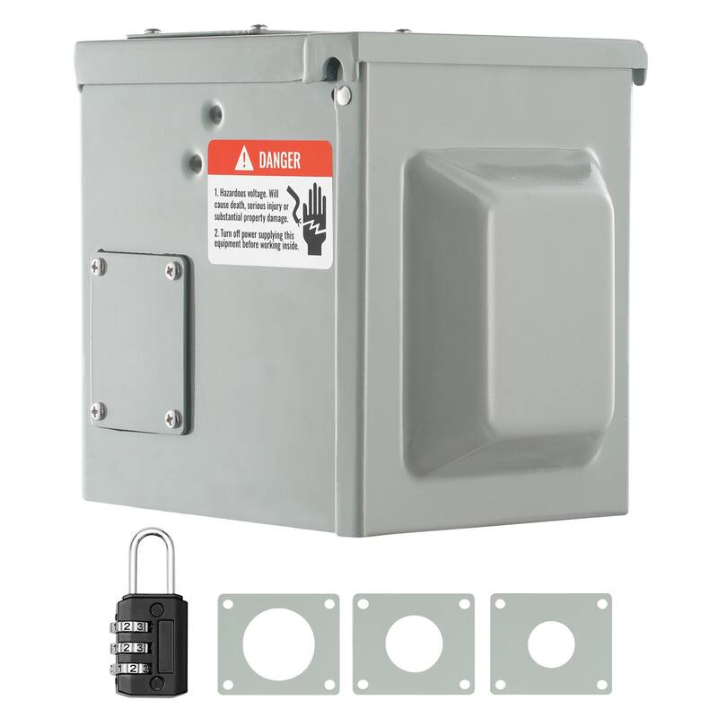 RV Power Outlet Box for RV Camper Trailer Motorhome - 50 Amp - 50 Amp