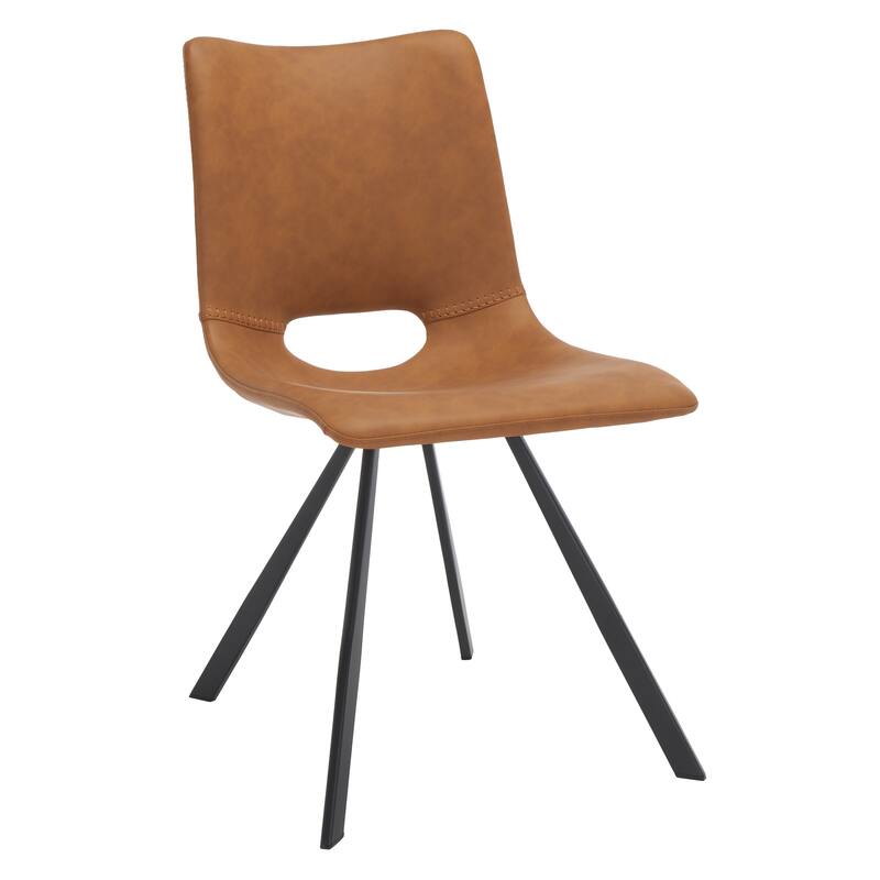 SAFAVIEH Josefina Mid-Century Dining Chair (Set of 2) - 24 In. W x 19 In. D x 33 In. H - 24Wx19Dx33H