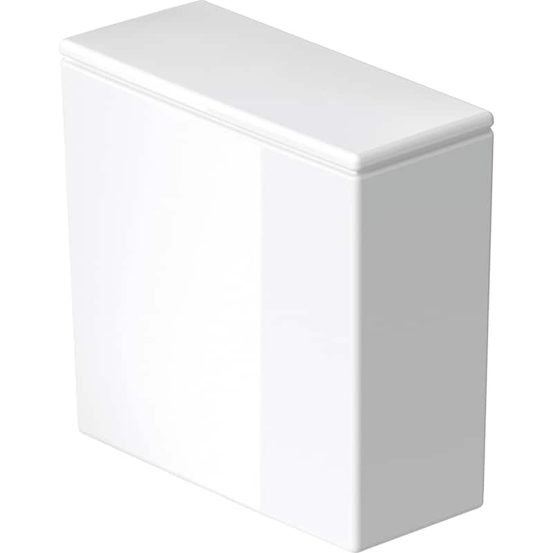 Duravit 093520-L DuraStyle 1.28 GPF Toilet with Left Hand Lever - White