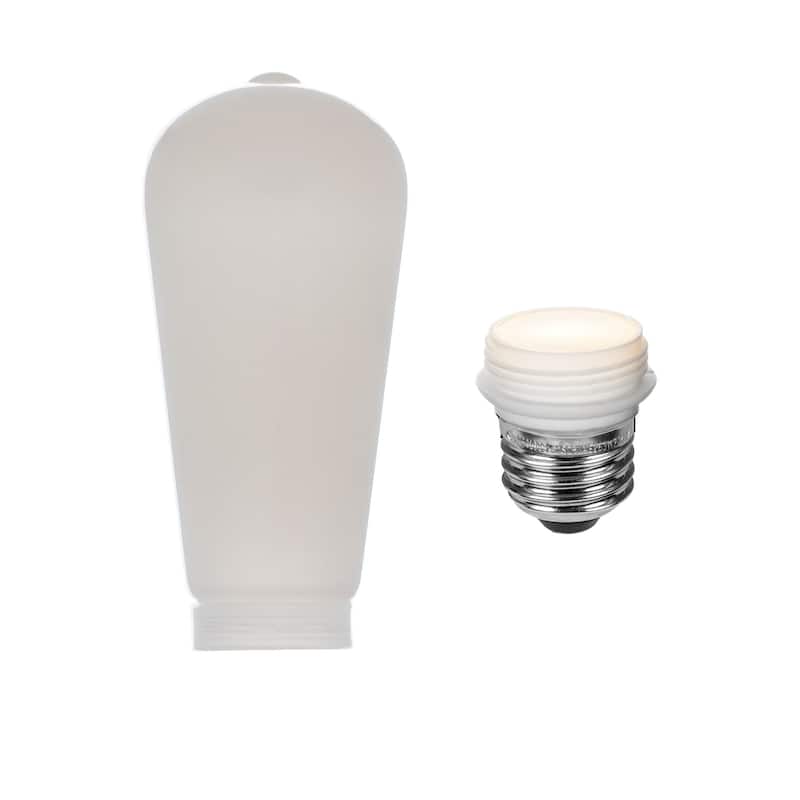 Festive Living LED ST19 + COB Bulb Indoor/Outdoor Covered Edison Bulbs, E26 Base - Velora Light - Large