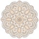 preview thumbnail 11 of 17, SAFAVIEH Handmade Novelty Urtza Ornate Flower Wool Rug