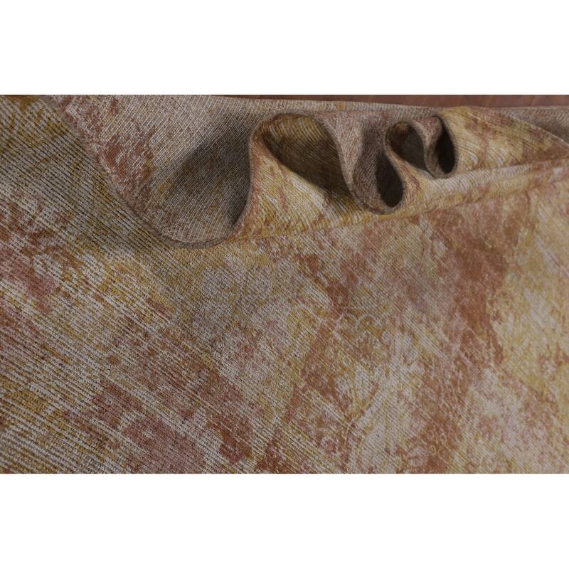 All-Over Abstract Oriental Area Rug Handmade Wool Carpet - 7'10" x 10'0"