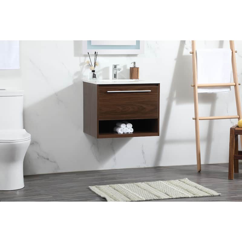 Brush 24 - 30 Inch Single Bathroom Vanity