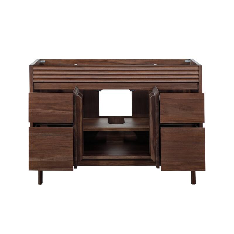 Avanity Carina Bathroom Vanity Only in Coffee Teak