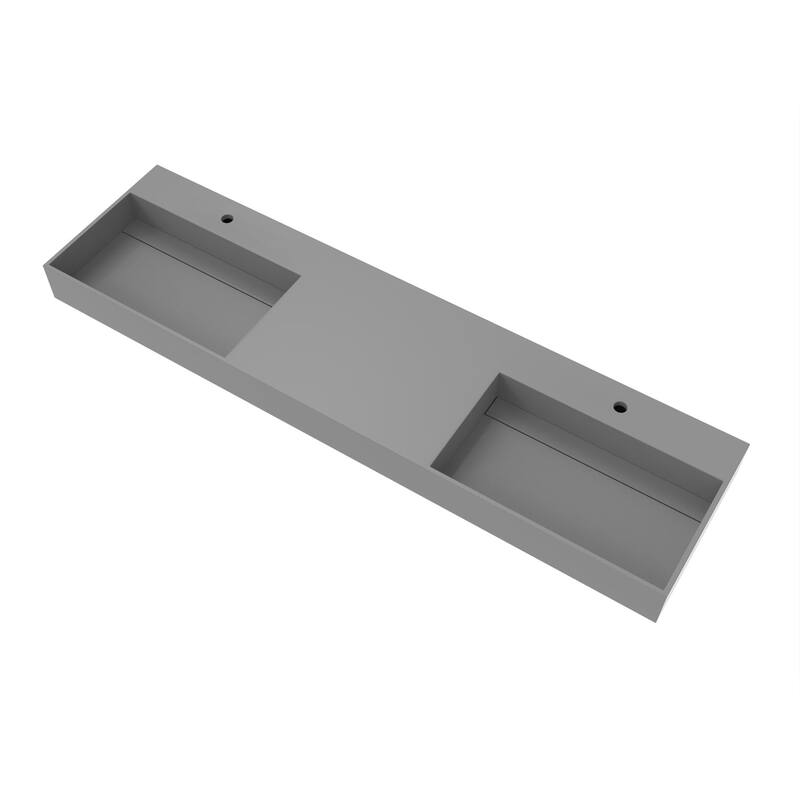 Juniper Stone Solid Surface Wall-mounted Vessel Sink