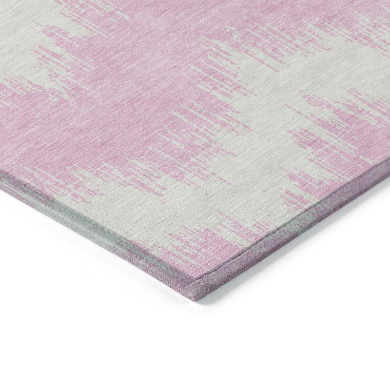 Machine Washable Indoor/ Outdoor Chantille Chevron Modern Rug