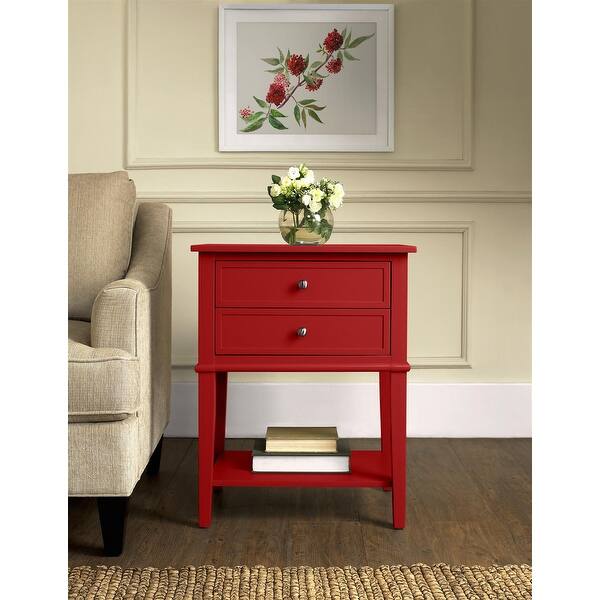 slide 1 of 41, Copper Grove Kurdica 2-drawer Accent Table