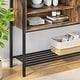 preview thumbnail 20 of 20, Kitchen Sideboard Buffet Cabinet with Adjustable Shelves Console Table