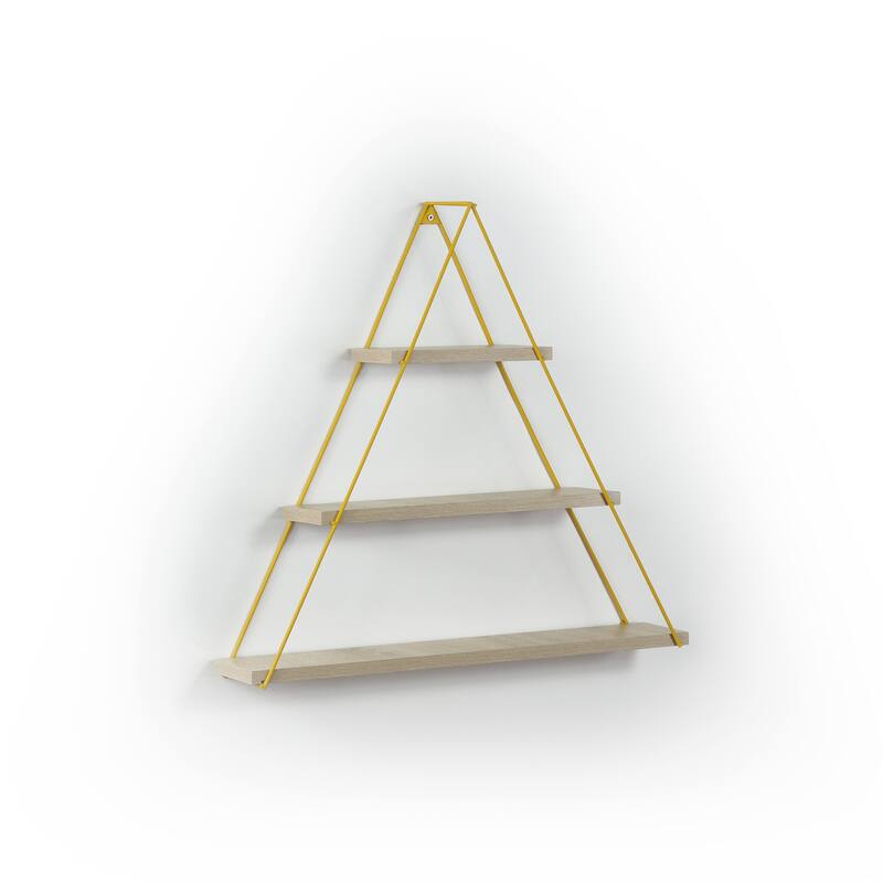 Mostar Modern Decorative Triangle Design Shelf