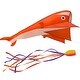 preview thumbnail 2 of 4, IMAGE 3D Kite Huge Frameless Soft Parafoil Giant Kite Orange