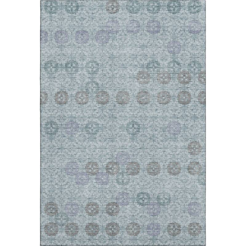 Premium Washable Super Soft Geo Mosaic Mayfield Rug