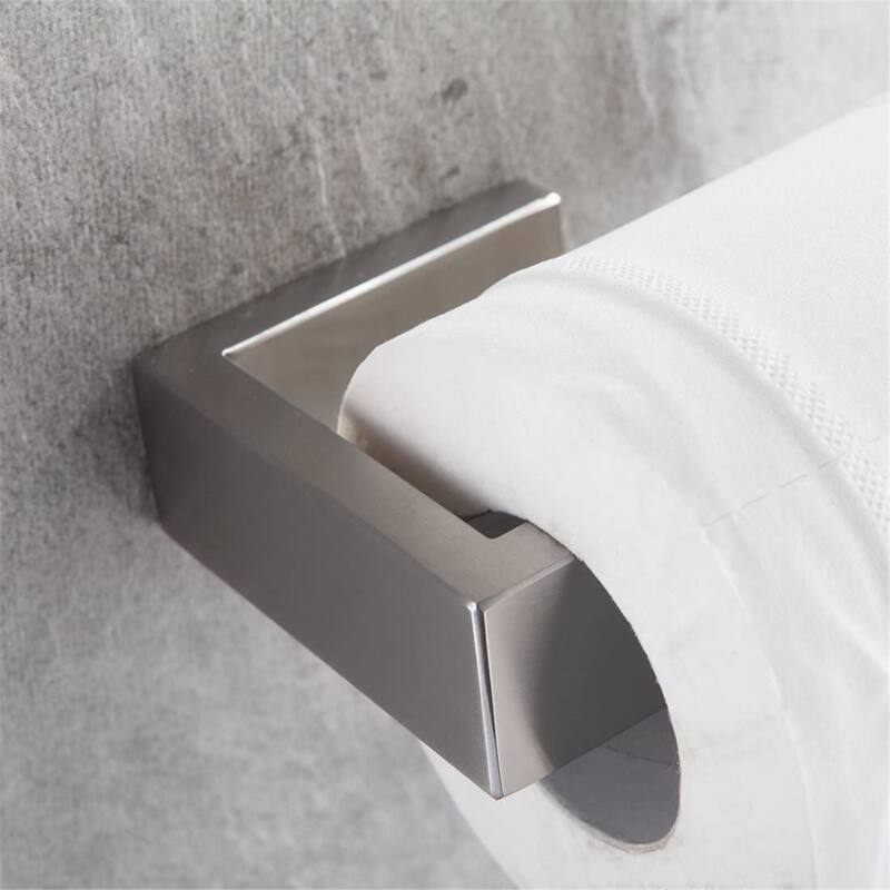 Modern Bathroom Hardware Set, Includes 24 Inch Bath Towel Bar