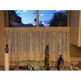Shop Luxurious Old World Style Lace Kitchen Curtains