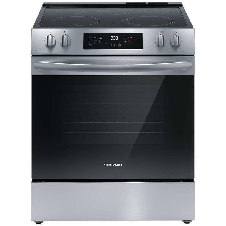Frigidaire FCFE3062A 30" Wide 5.3 Cu. Ft. Electric Range with EvenTemp - Stainless Steel