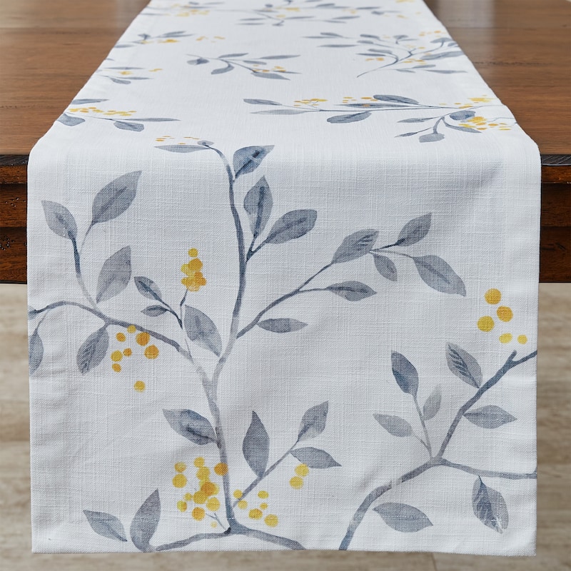 Split P Harper Floral Table Runner 15" X 72" - 15" x 72"