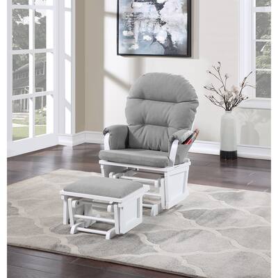 Glider with Ottoman
