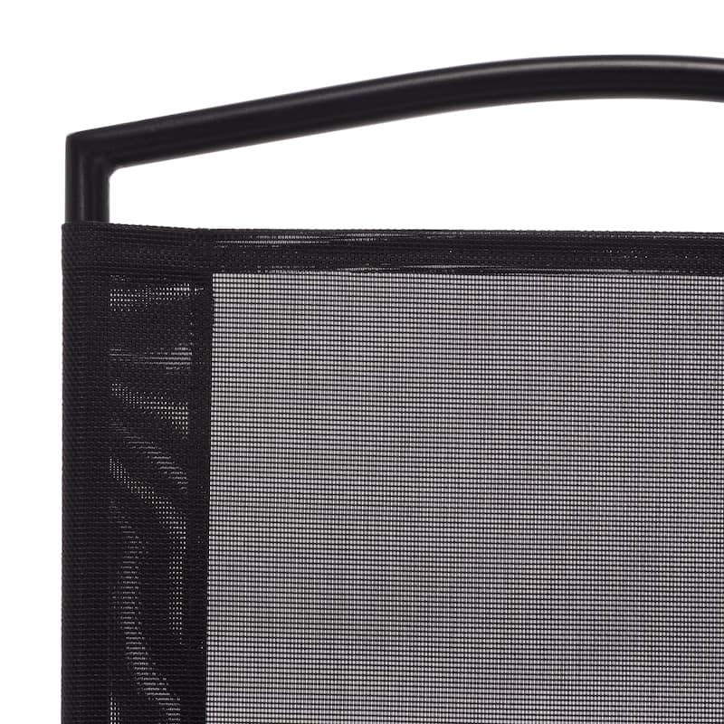 SAFAVIEH Outdoor Living Alvin Folding Chair (Set of 2) - 22"W x 25"D x 36"H