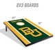 preview thumbnail 2 of 4, Baylor Bears NCAA Compact 2x3 Tailgate Cornhole Board Set
