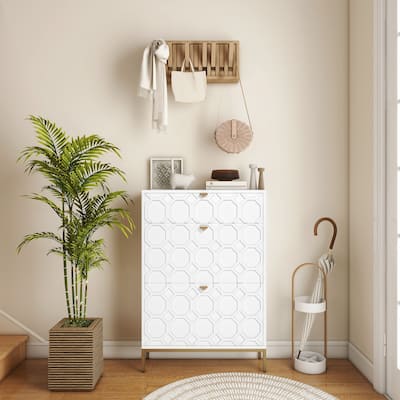 Shoe cabinet for 24 pairs of shoes
