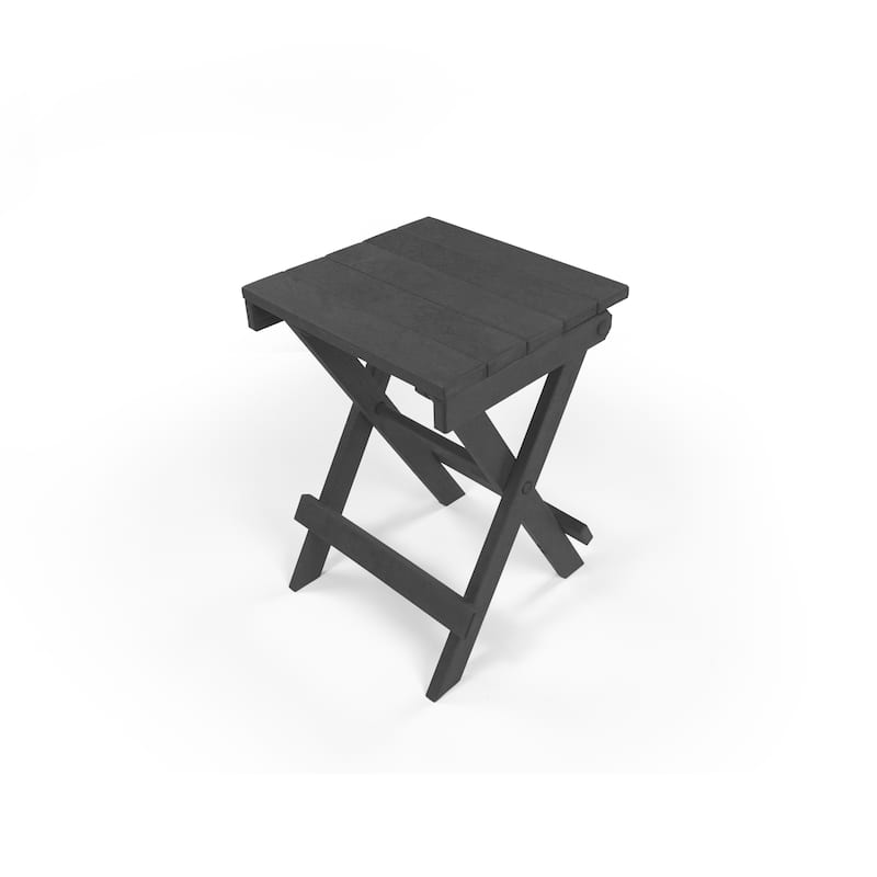 San Juan Fully Assembled All-Weather Recycled HDPE Outdoor Folding Bistro table