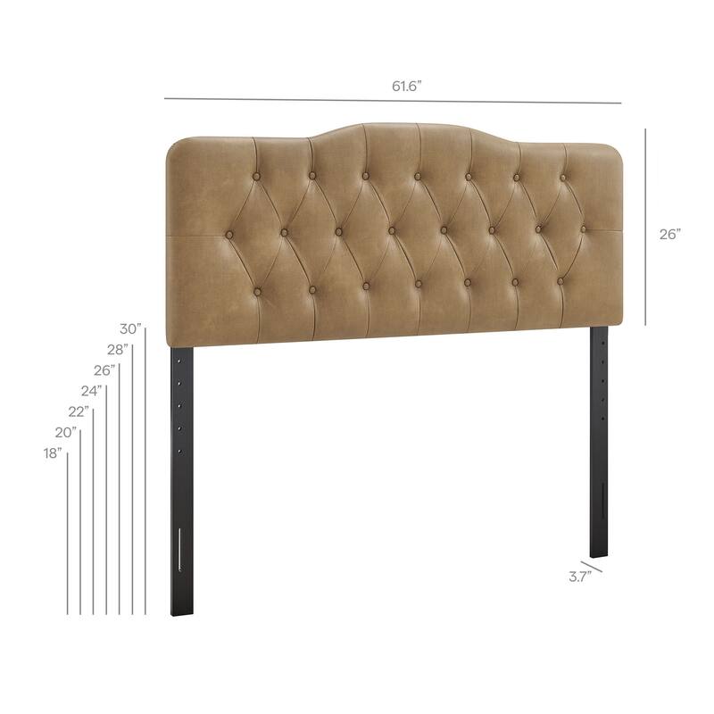 Annabel Faux Leather Headboard