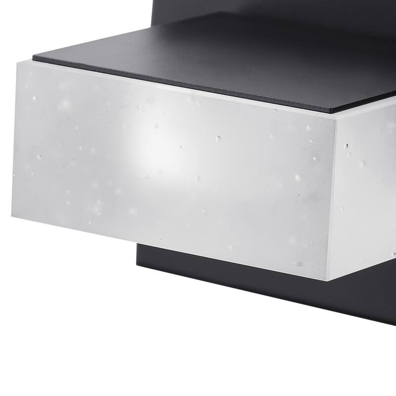 Modern White Square Shape LED Bathroom Vanity Light