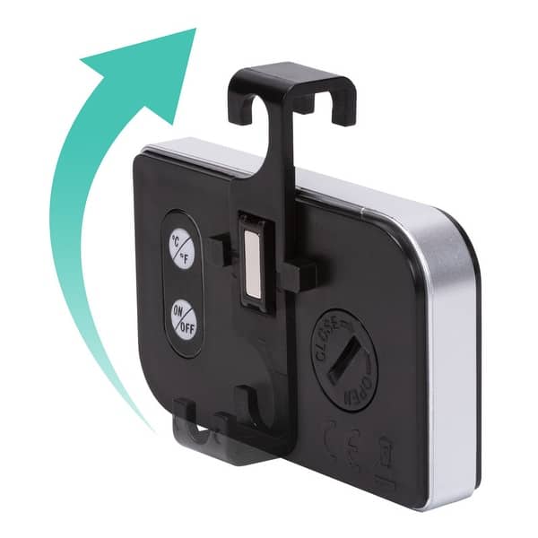 La Crosse 314152BLTBP Blue Digital RefrigeratorFreezer Thermometer