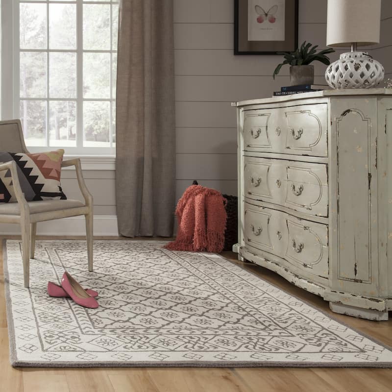 Momeni Newport Hand Tufted Wool Contemporary Geometric Area Rug