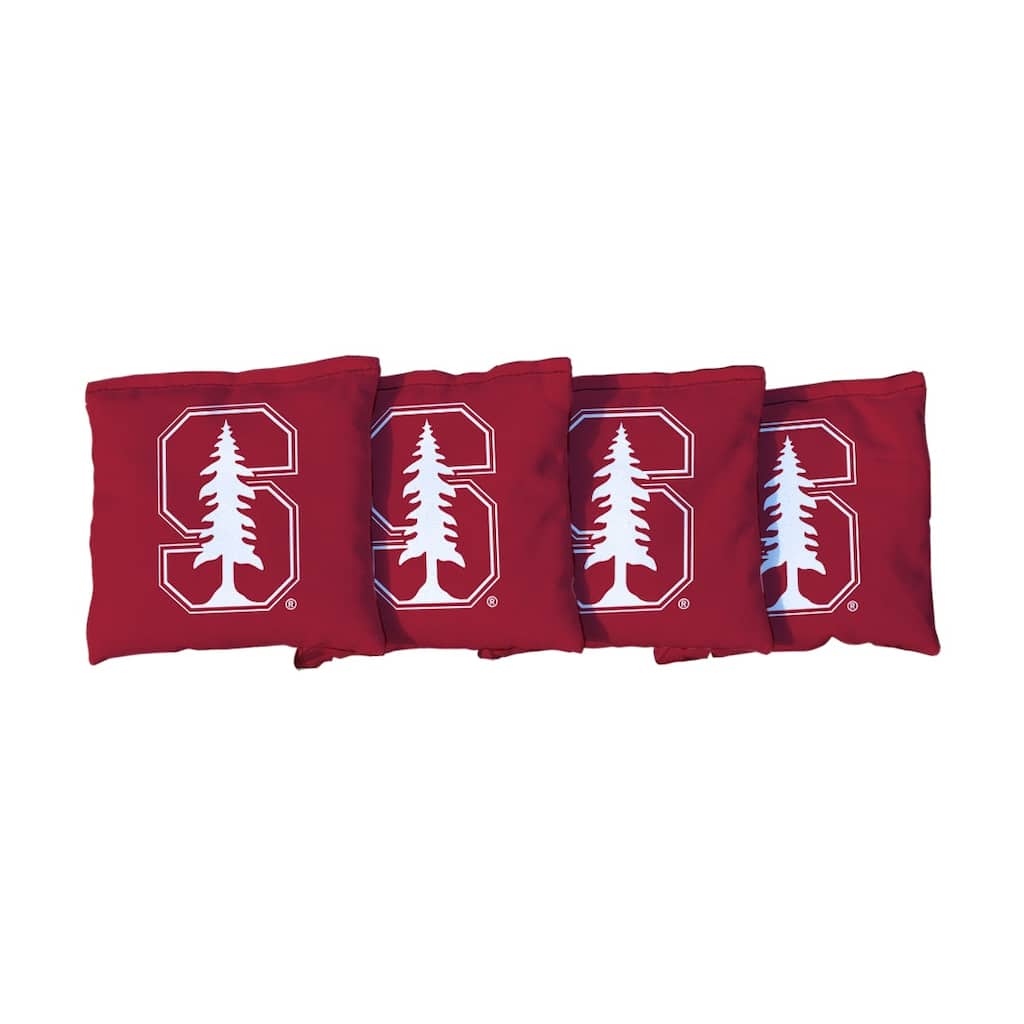 Stanford University Cardinal Red Cornhole Bags