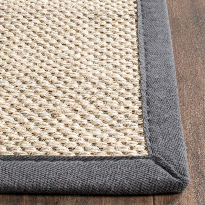 SAFAVIEH Natural Fiber Pacific Casual Border Sisal Rug