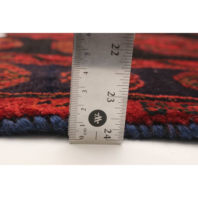 ECARPETGALLERY Hand-knotted Anadol Black Wool Rug - 4'4 x 6'10