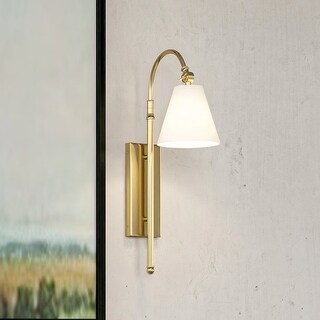 Traditional wall sconces with shades top