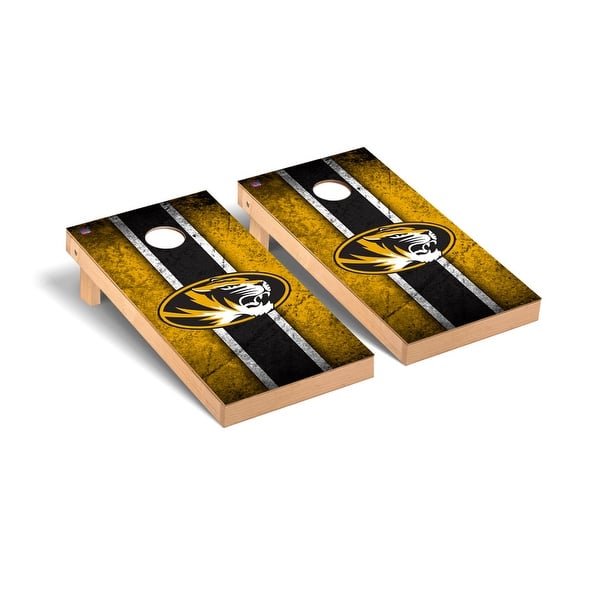 slide 2 of 5, Missouri Mizzou Tigers Vintage Cornhole Board Set