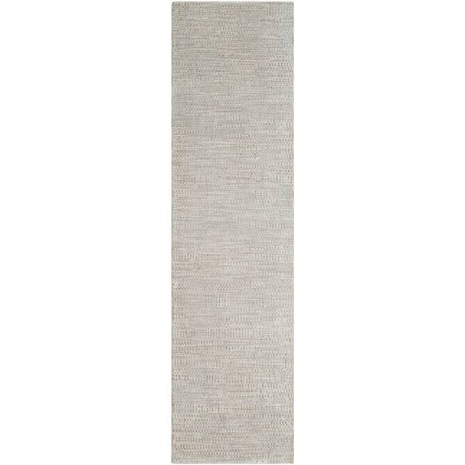 Livabliss Transitional Masterpiece Solid Area Rug - 2'7" x 7'3" - Gray