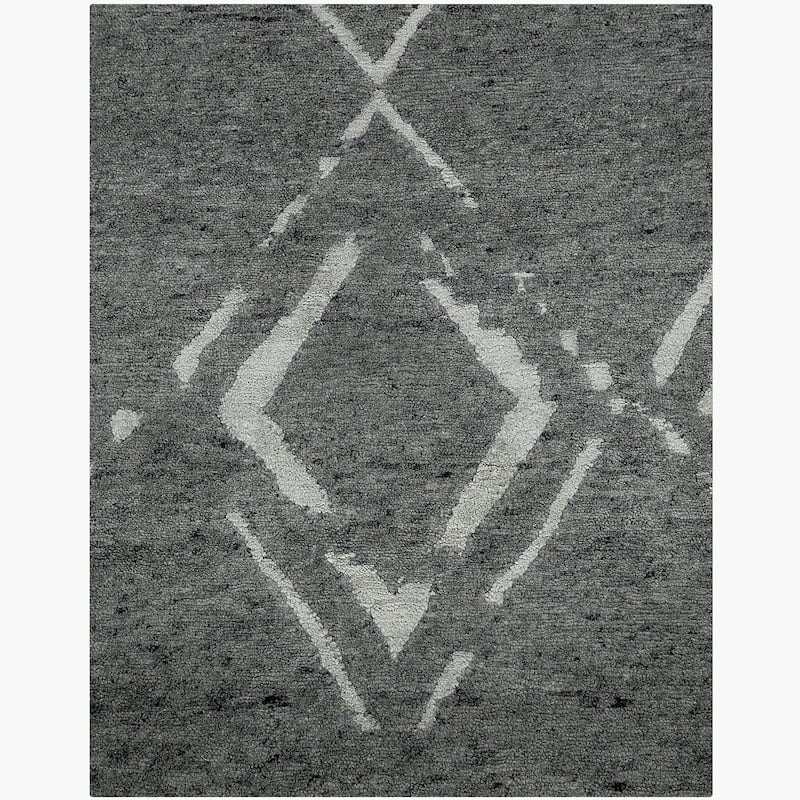 Ben Soleimani Borrado New Zealand Wool and Viscose Hand-Knotted Rug