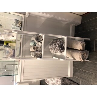 RiverRidge Amery Collection 4-Tier Floor Shelf