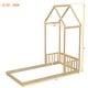 preview thumbnail 20 of 22, Twin House Roof Headboard Floor Bed