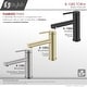 preview thumbnail 9 of 35, STYLISH Single Handle Modern Bathroom Basin Sink Faucet in Stainless Steel - Faucet Height: 6 3/8" Spout Height: 3 7/8"